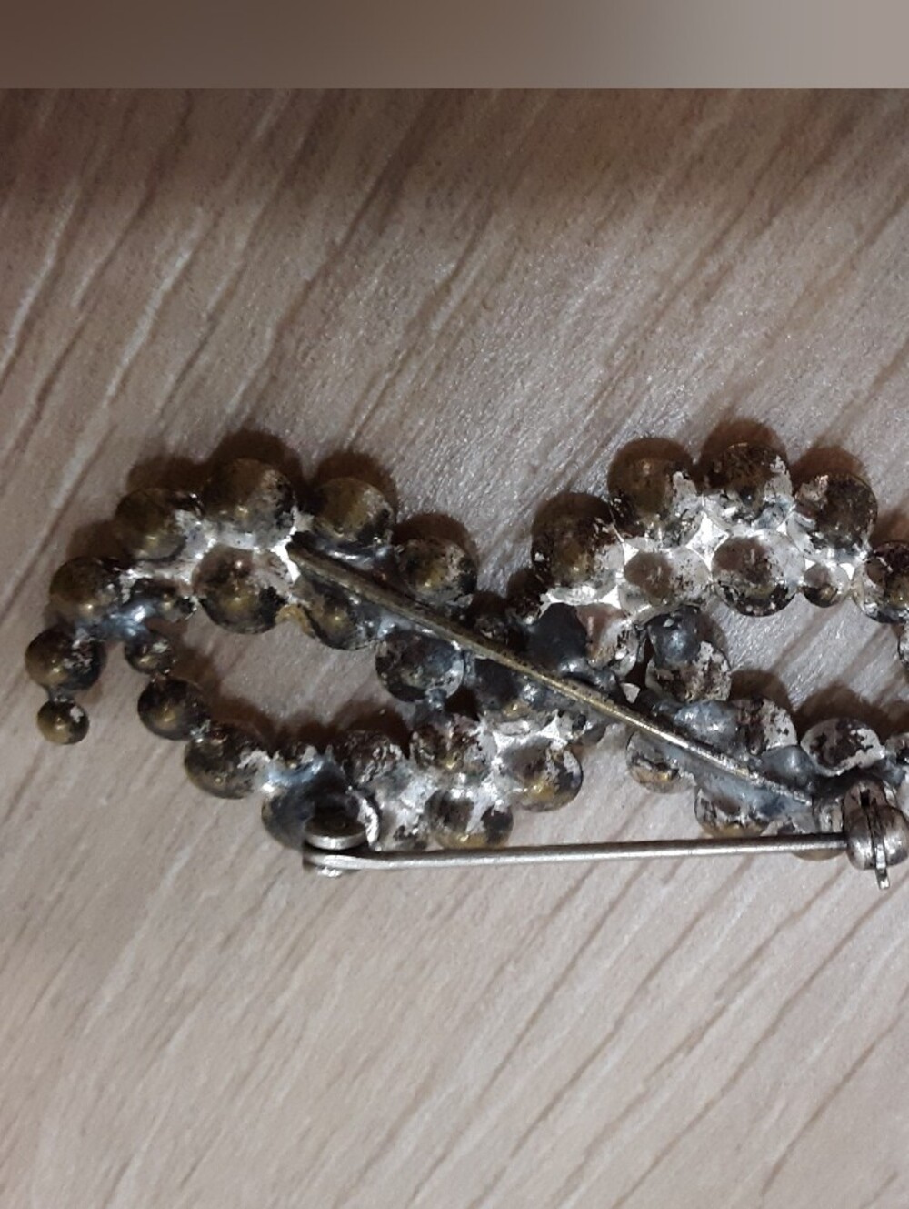Vintage Rhinestone Brooch - Picture 3 of 3